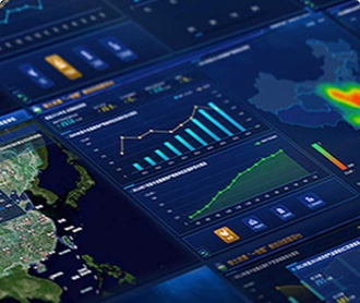 蘭亭妙微ui設計-數慧時空國土資源部大屏界面設計及前端開發