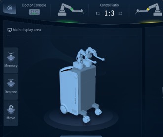 蘭亭妙微ui設計-顯微手術機器人UI設計及圖標插畫設計